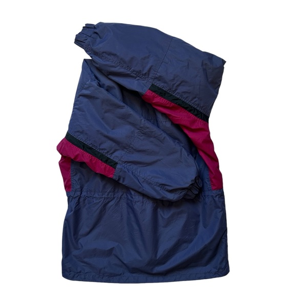 Vintage 90s Columbia Long’s Peak Convertible Fleece Winter Jacket Purple Medium - Picture 2 of 13